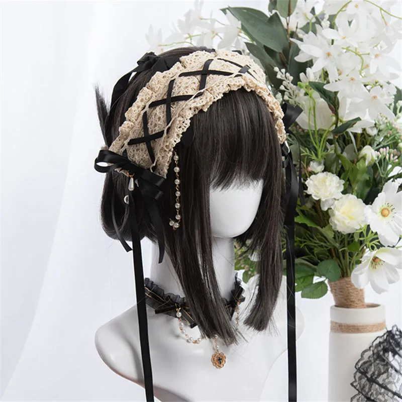 "BLACK GRAY DOUBLE PONYTAIL" WIG D071710