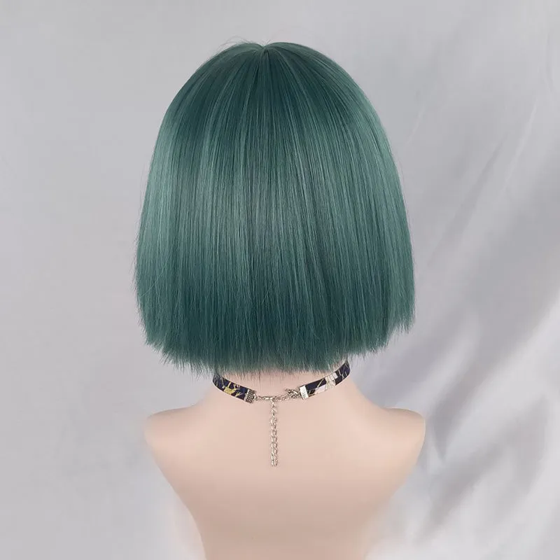 "GREEN" SHORT WIG K122811