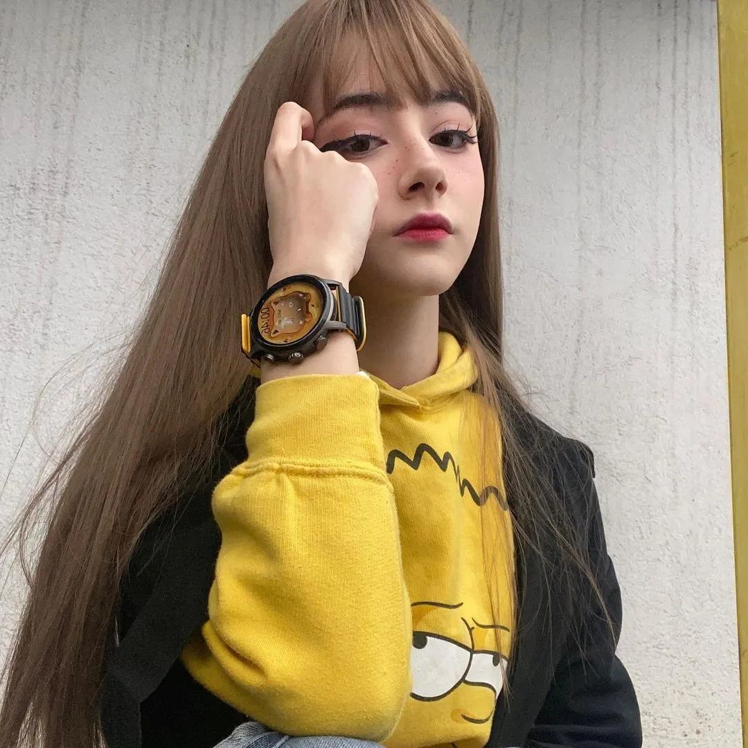 "NATURAL AIR BANGS LONG STRAIGHT" WIG N041402