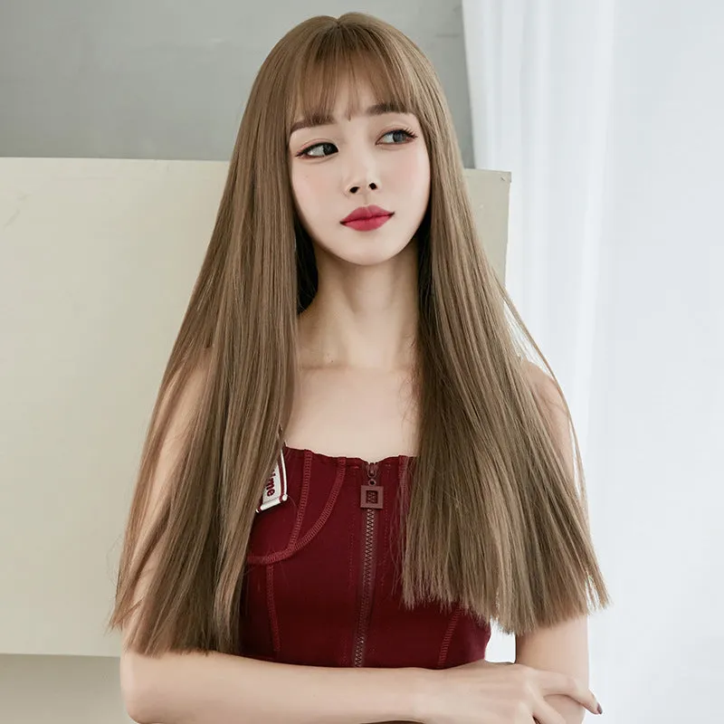 "NATURAL AIR BANGS LONG STRAIGHT" WIG N041402
