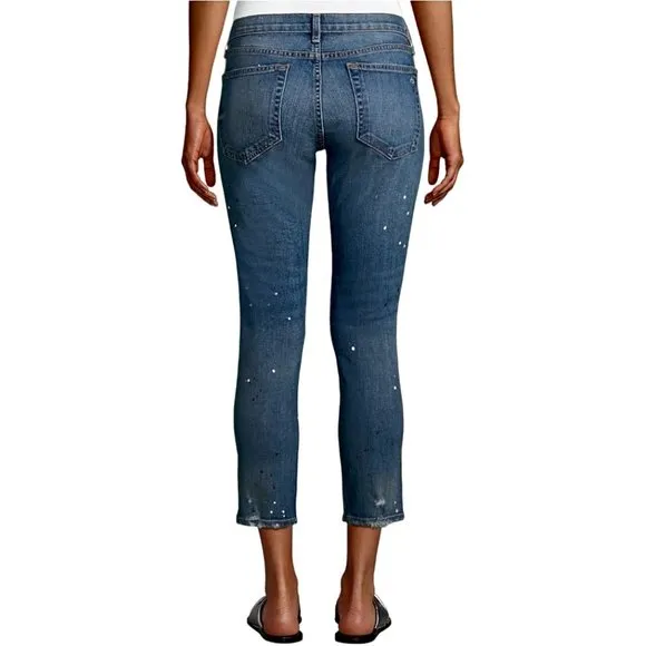 Rag &amp; Bone Lucky Dre Splatter Paint Jeans