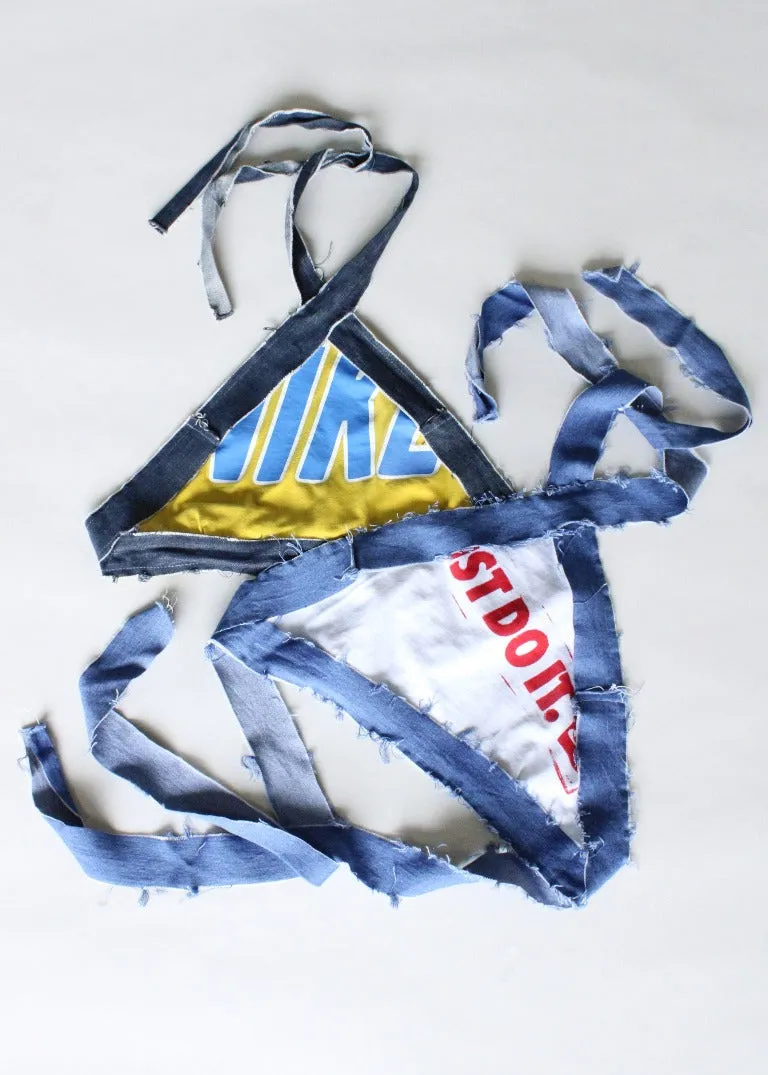 RCYCLD Branded Criss Cross Halter