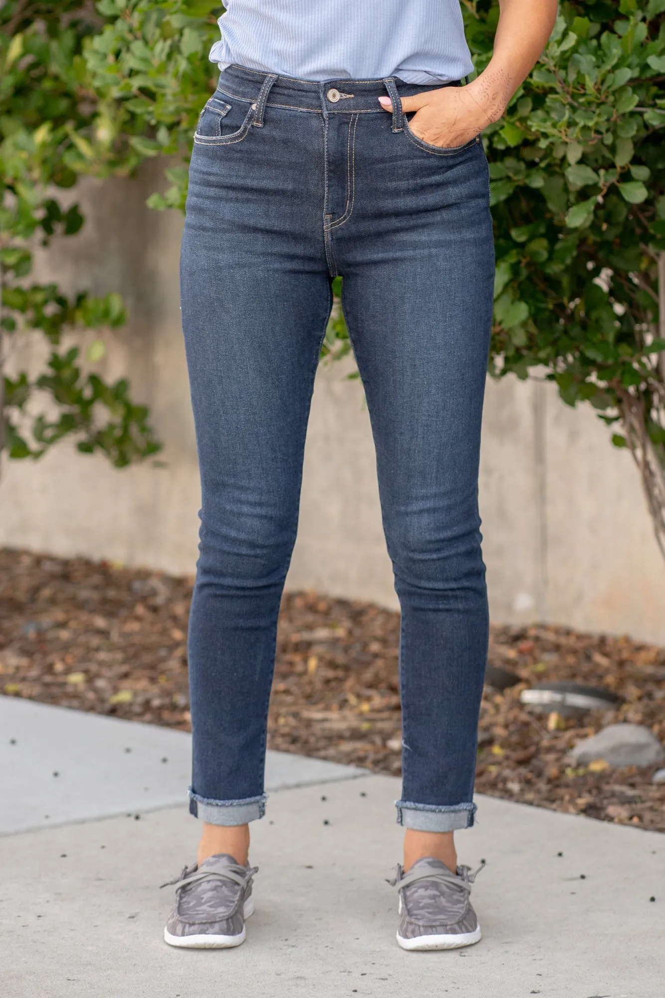 Richland High Rise Cigarette Straight Leg