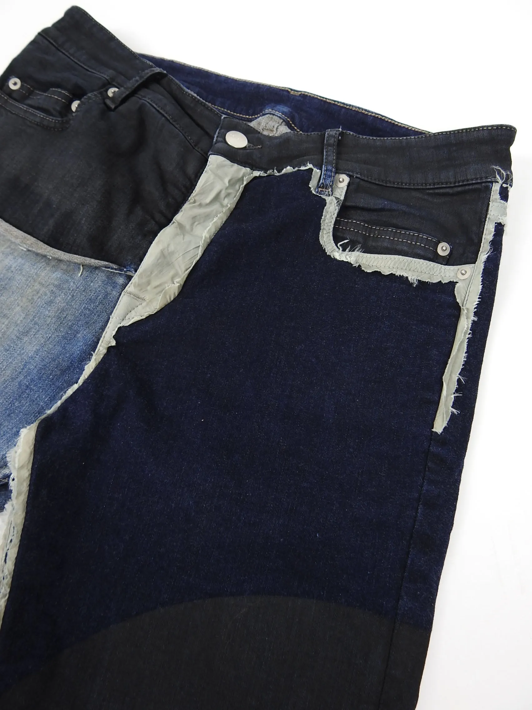 Rick Owens Babel SS/19 Denim Shorts Size 32