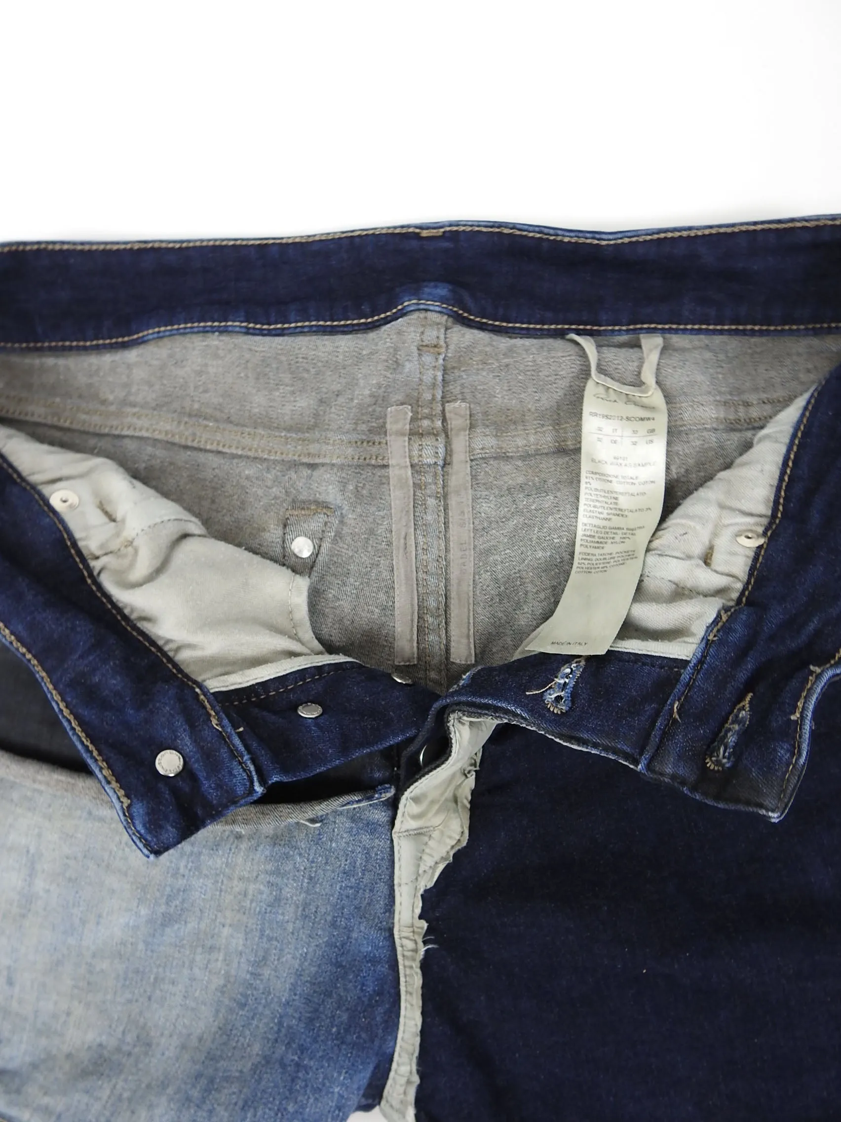 Rick Owens Babel SS/19 Denim Shorts Size 32