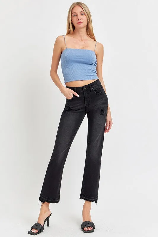 RISEN Belle Uneven Hem Jeans
