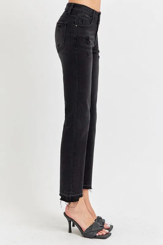 RISEN Belle Uneven Hem Jeans
