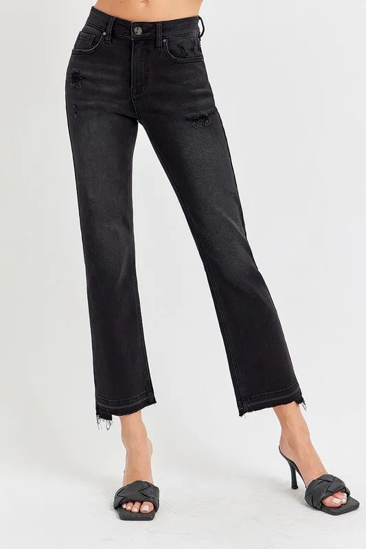 RISEN Belle Uneven Hem Jeans