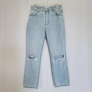 Rolla's High Rise Straight Light Wash Jeans Size 28