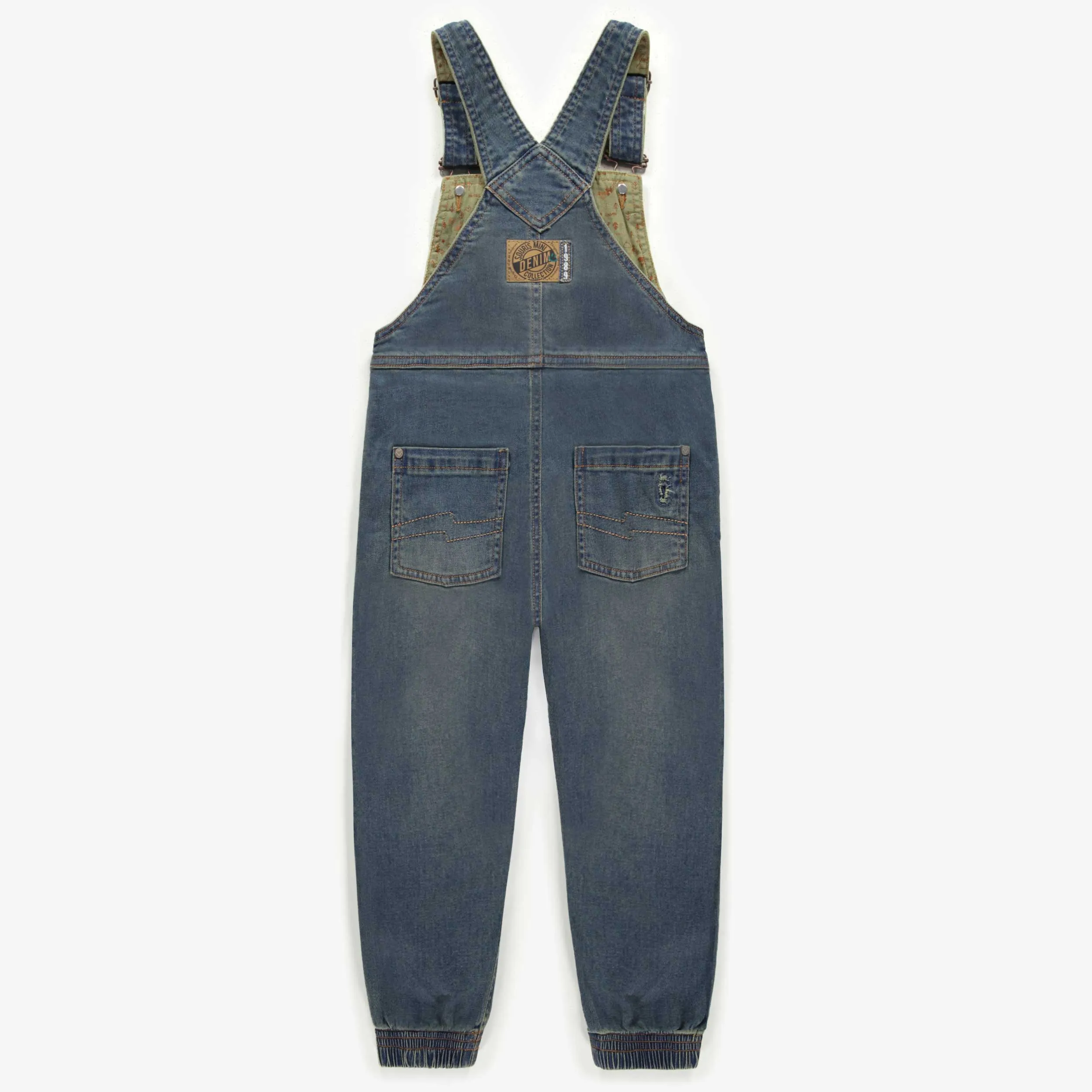 Salopette à bretelles en denim léger, enfant || Overalls with straps in light denim, child
