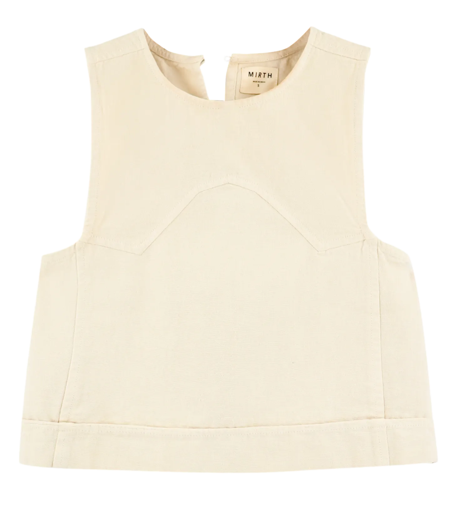 San Antonio Tank in Cream Canvas