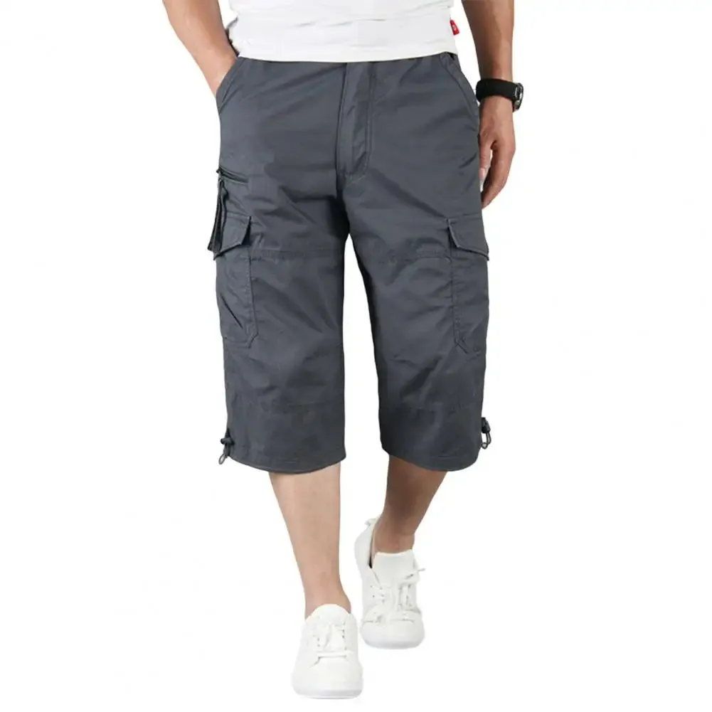 SHORT MILITAIRE LONG EN COTON