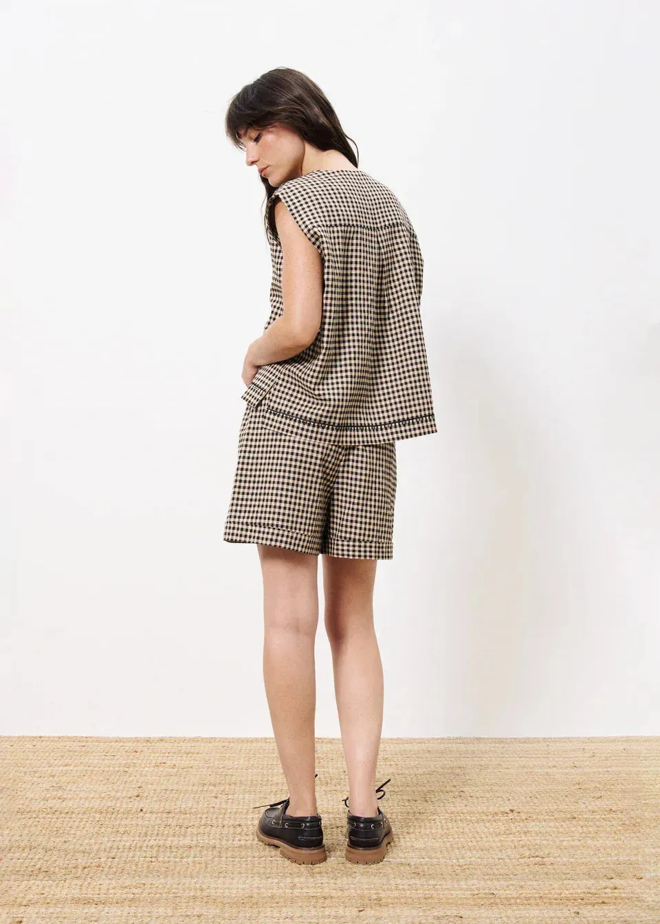 Shorts FRNCH Sofia Vichy Negro