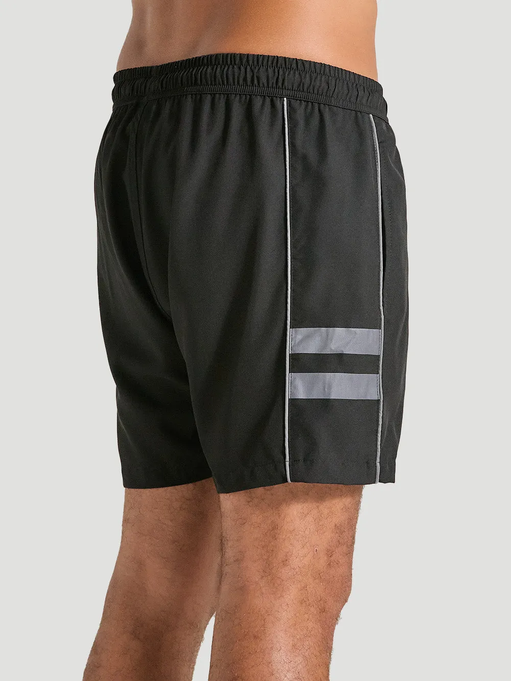 Shorts Tactel Preto 17 Polegadas Hurley Block Party