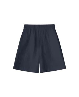 Shorts Yerse Romina Doble Gasa Navy