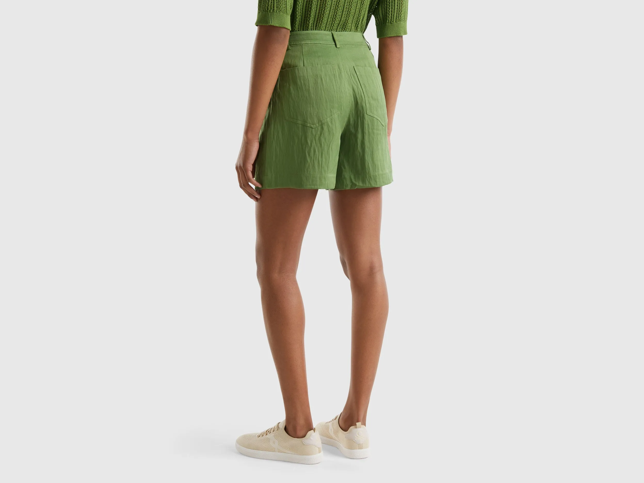 Solid Regular Fit Shorts