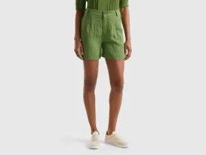 Solid Regular Fit Shorts