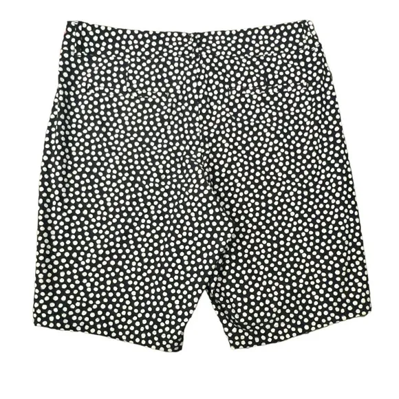 SPANX Sunshine Short 10&quot; Womens Medium Boat Beach Board Bermuda Navy Swim Shorts