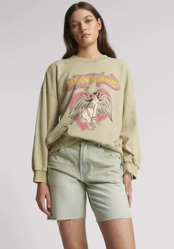 Sunday Jackson Mid Waist Wide Leg Shorts
