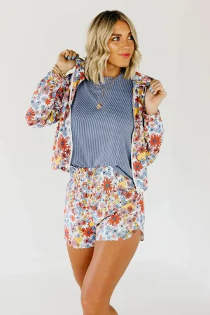 The Franki Floral Hooded Jacket