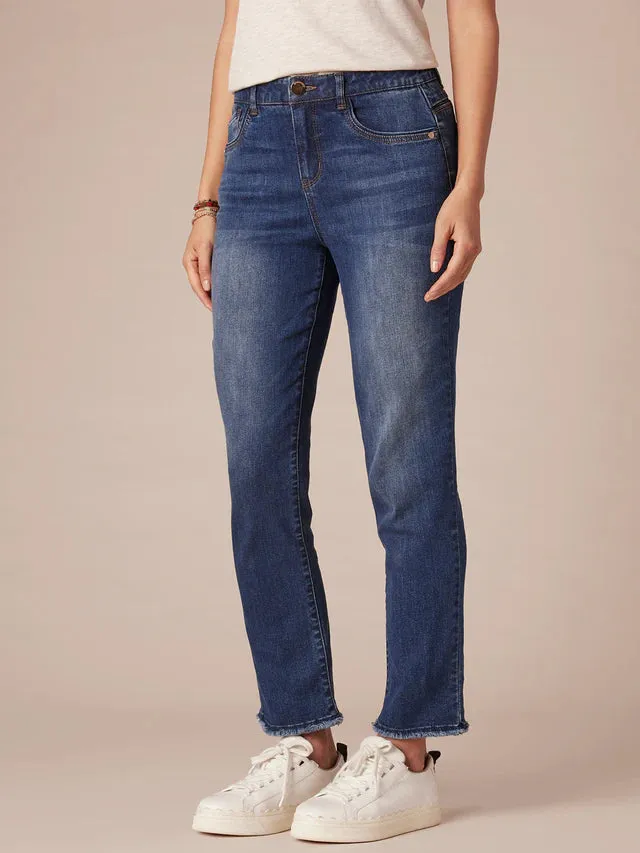 The Laurie "Ab"Solution High Rise Slim Straight Jeans