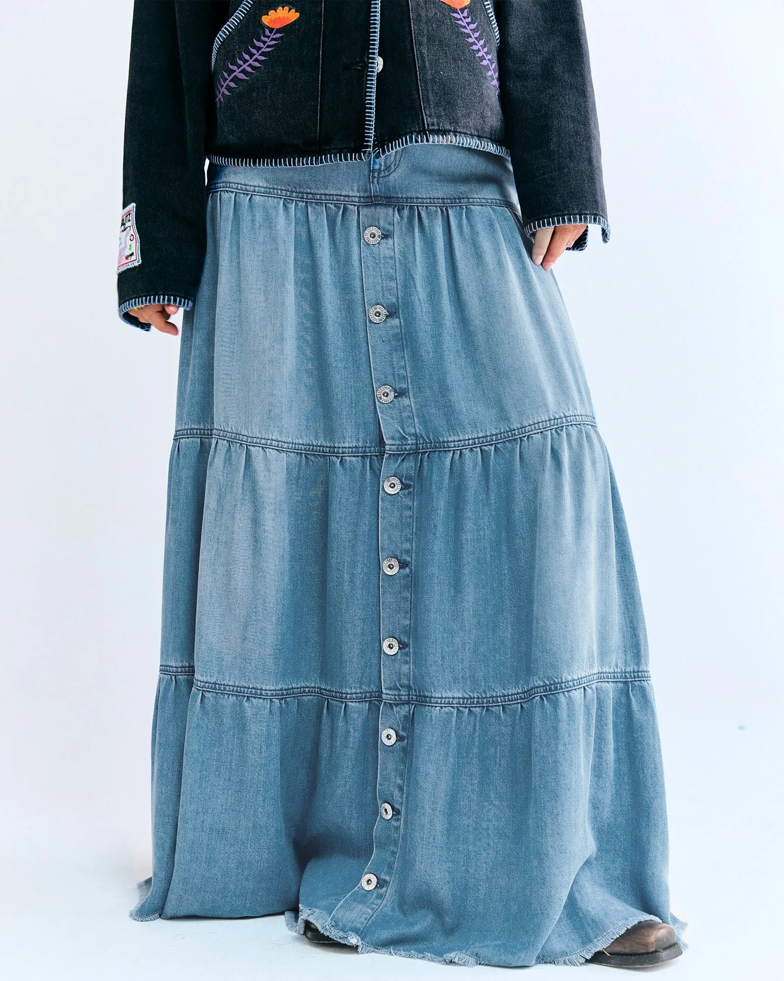 Tina Denim Rok | Blue