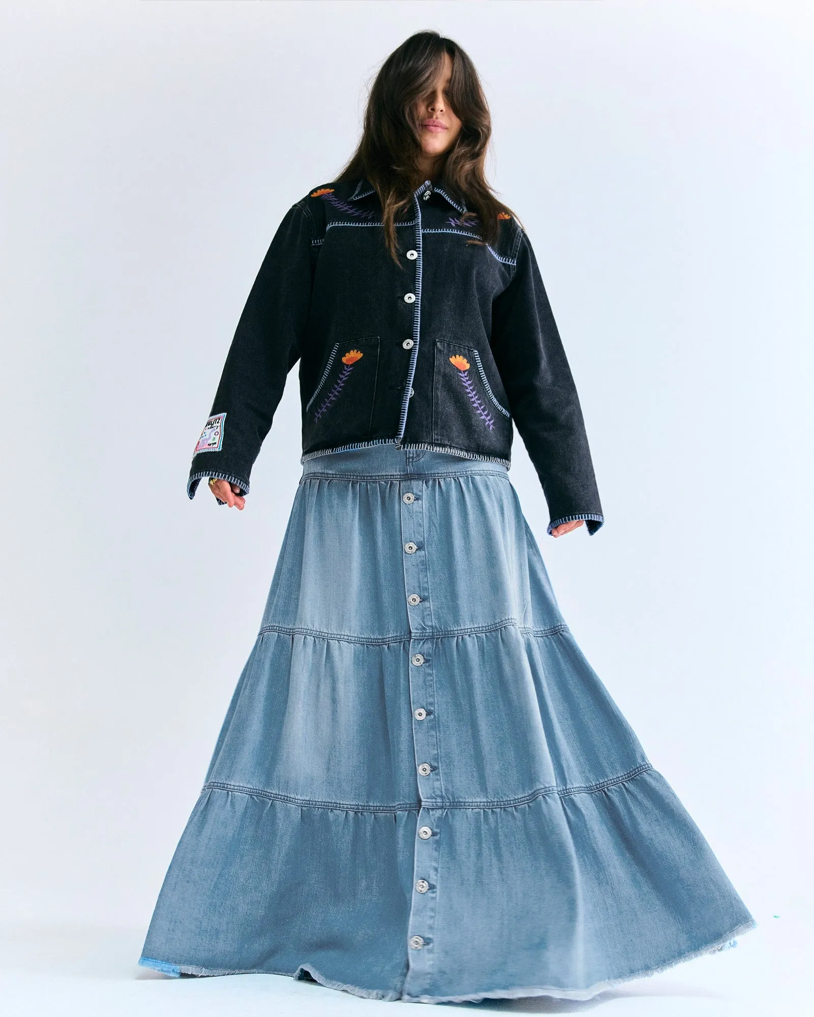 Tina Denim Rok | Blue