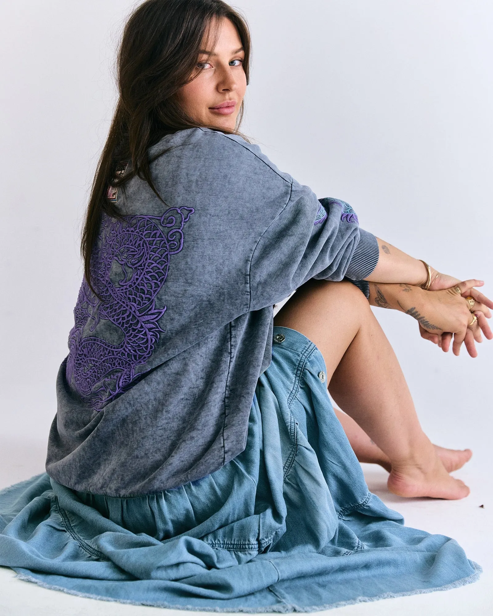 Tina Denim Rok | Blue