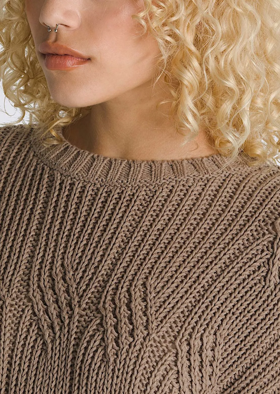 Vans Women's Suzie Cable Crew Sweater