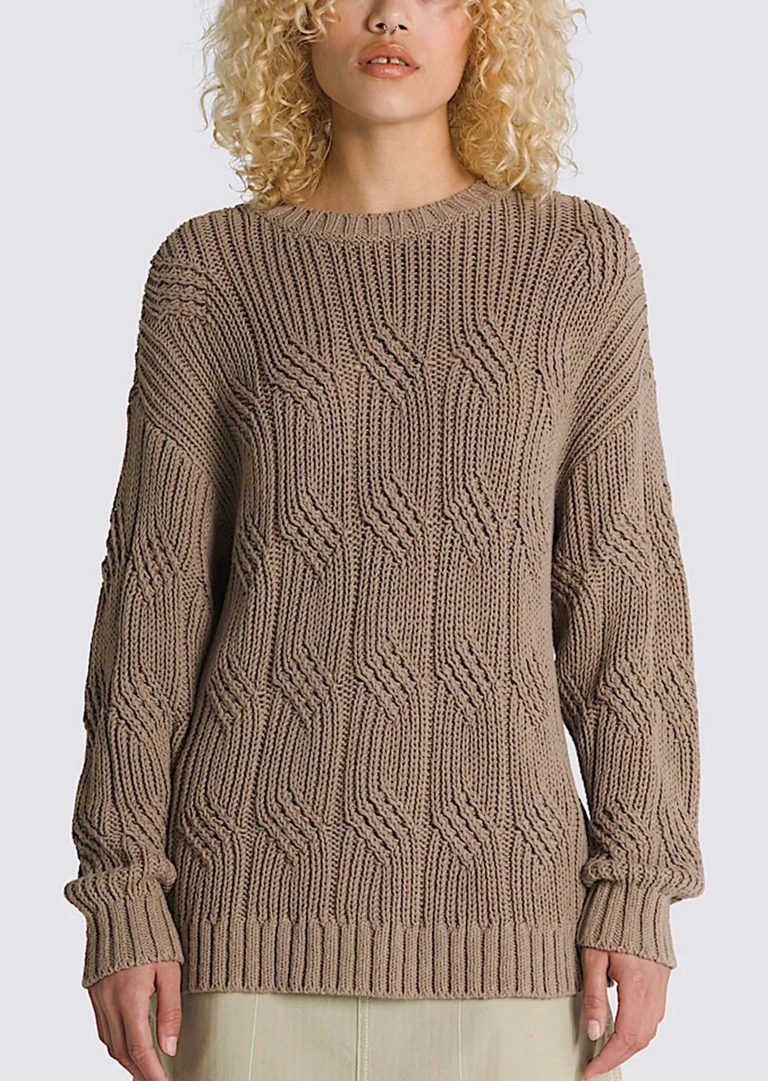 Vans Women's Suzie Cable Crew Sweater