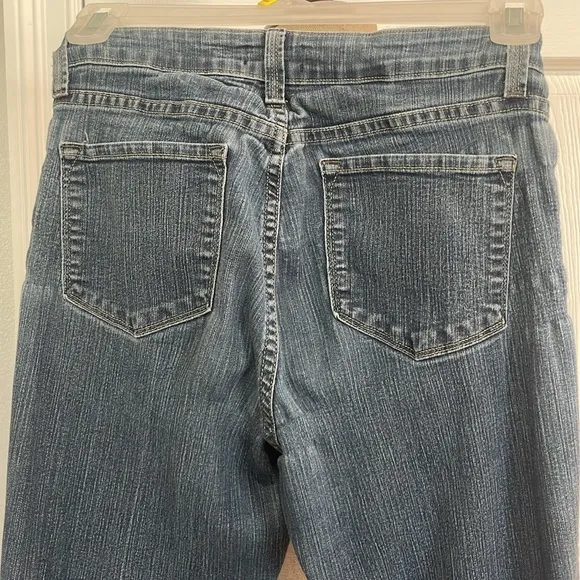 Vintage 90s NYDJ flare mom Jeans lift tuck slimming cotton stretch women size 6