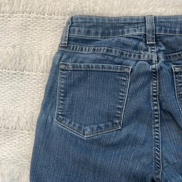 Vintage 90s NYDJ flare mom Jeans lift tuck slimming cotton stretch women size 6