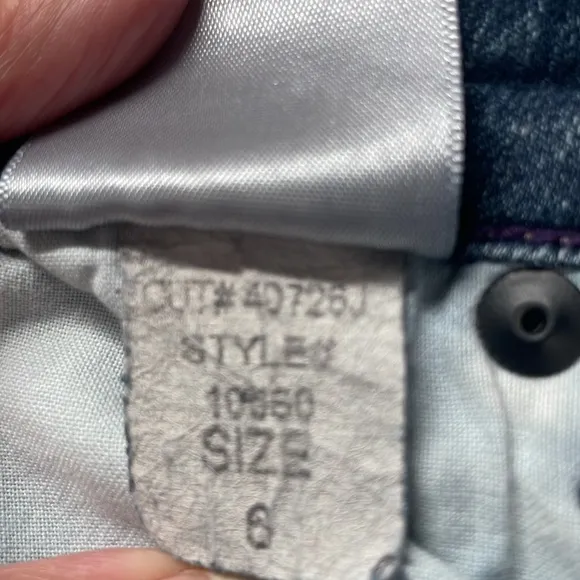 Vintage 90s NYDJ flare mom Jeans lift tuck slimming cotton stretch women size 6