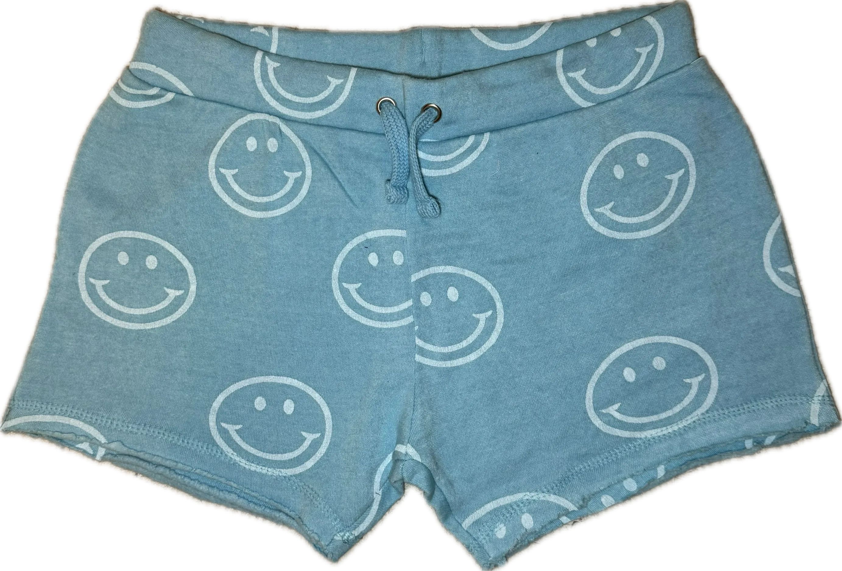 Vintage Havana- Bermuda Blue Allover Smiley Shorts