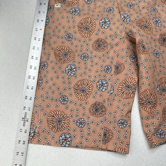 Wild Rye Shorts Womens 4 Freel Mountain Bike Short Bermuda Orange Floral EUC