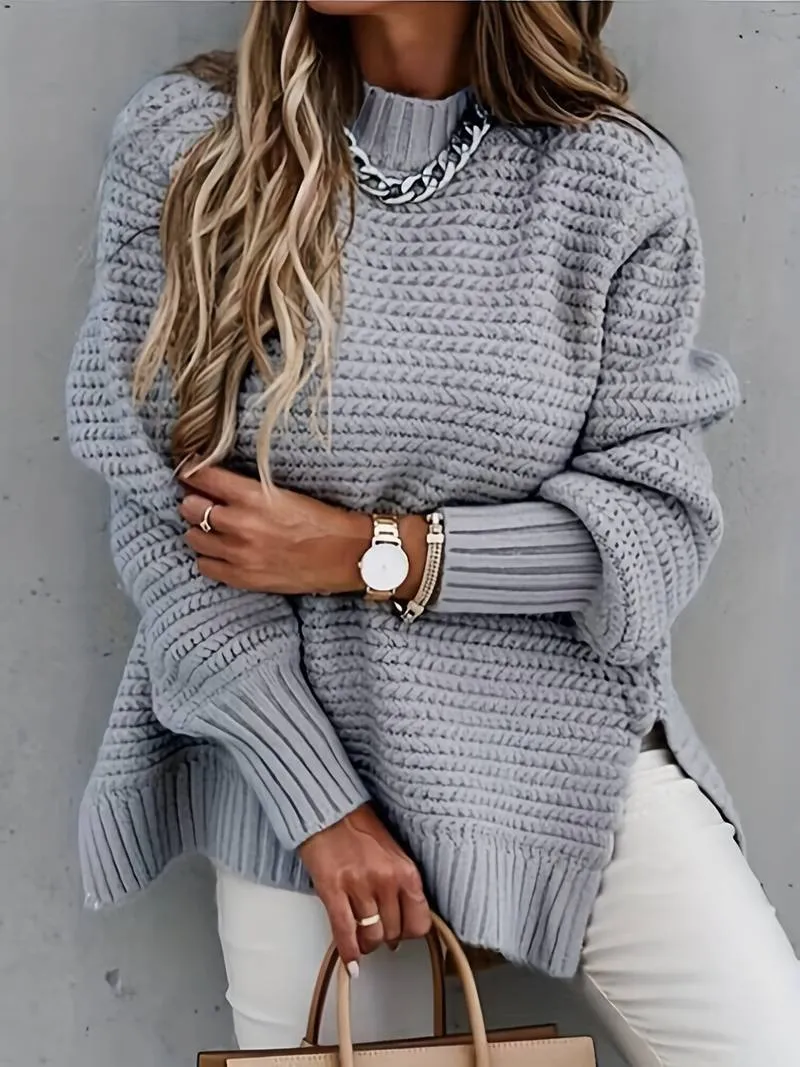 Wolffmode chunky knit pullover