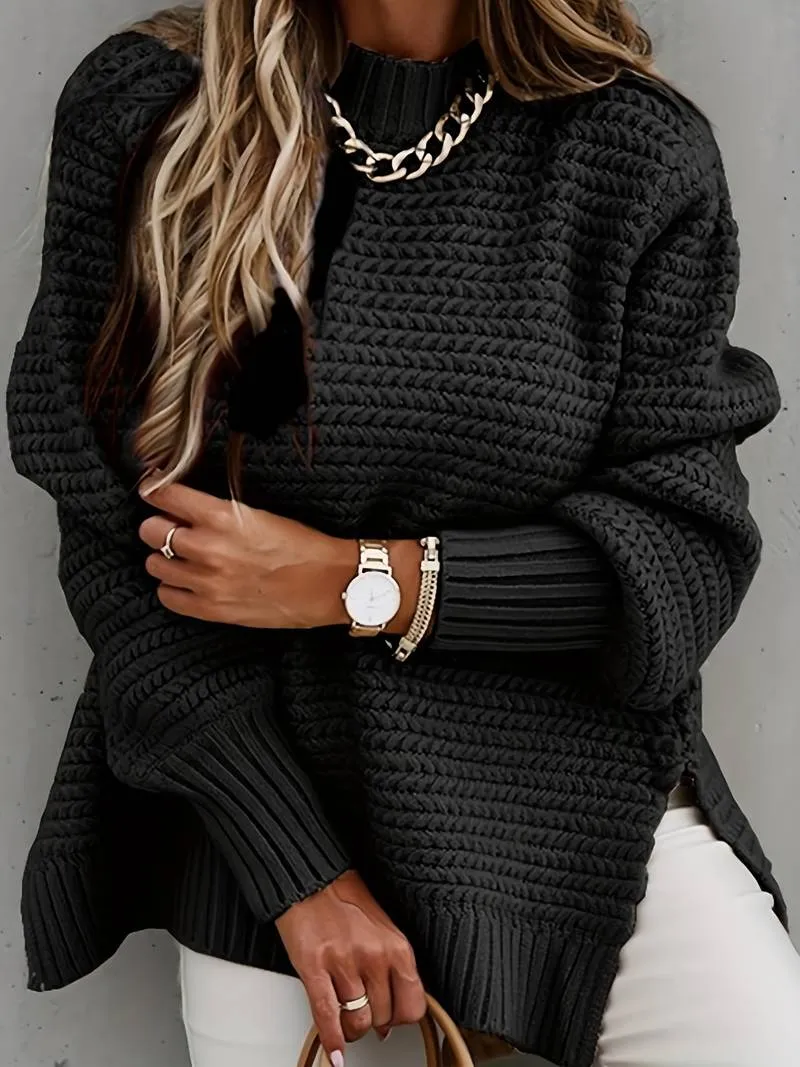 Wolffmode chunky knit pullover