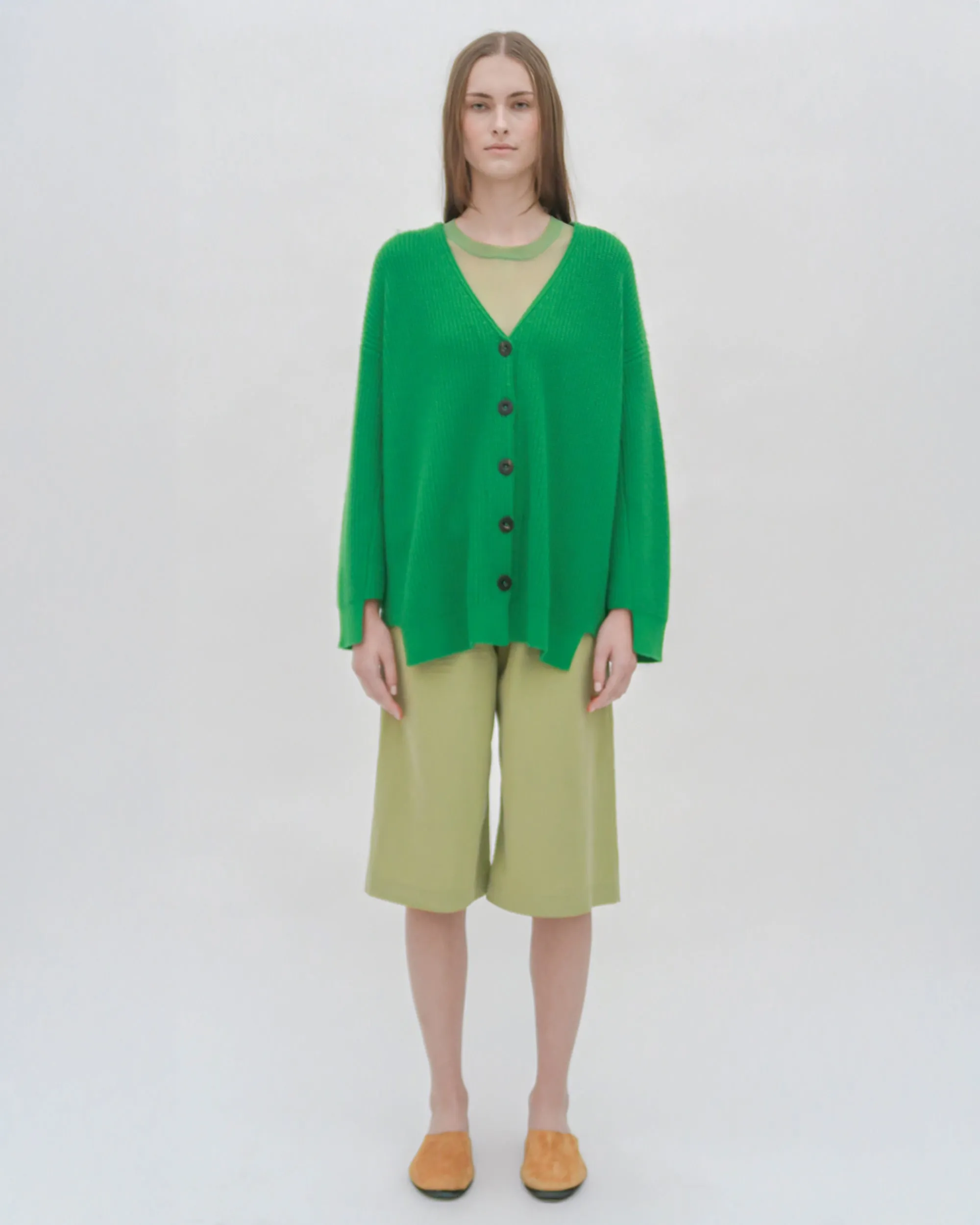 YOKE BERMUDA SHORT - FLUID POPLIN